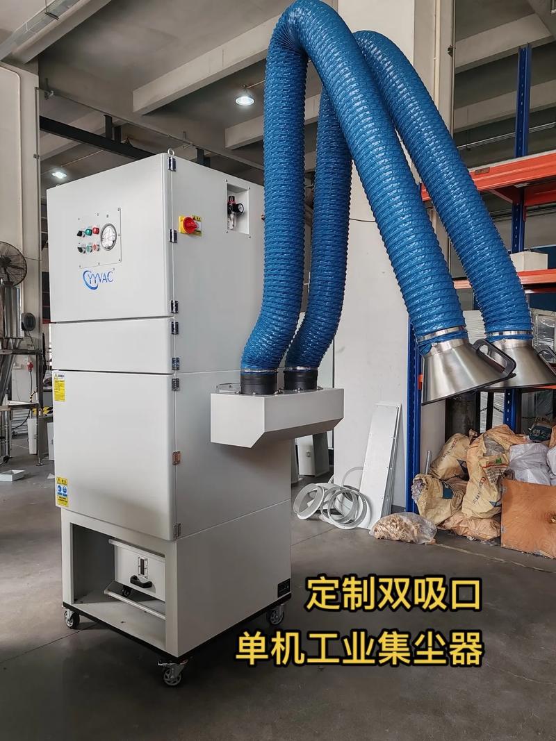定制工業集塵器與外貿訂單的增長 聚焦潔能瑞除塵設備雙吸口脈沖自動小型工業設備